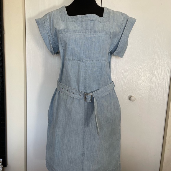 See by Chloe light blue denim dress - Picture 2 of 9